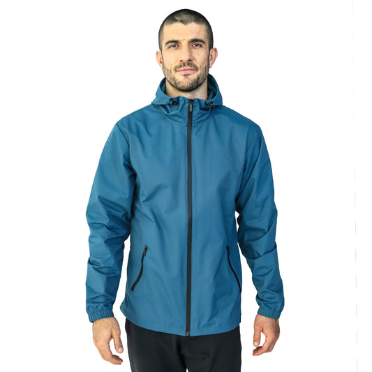 Veste de pluie QUIKFLIP Dryflip, bleu atlantique