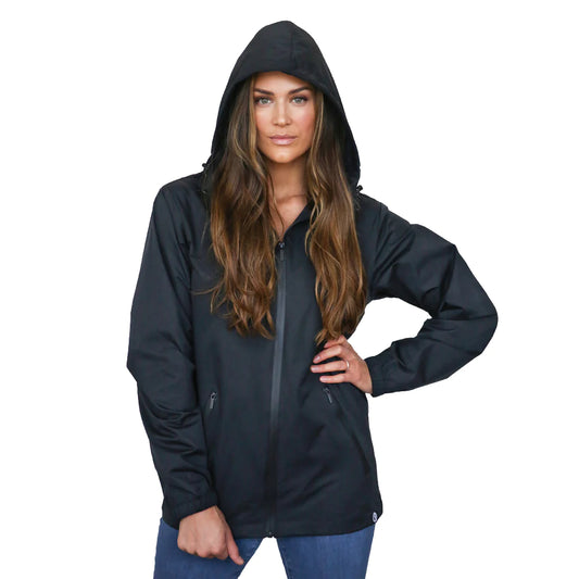 Veste de pluie QUIKFLIP Dryflip, noir