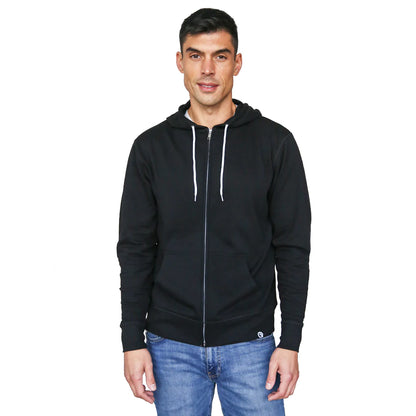 QUIKFLIP Hero Sweat à capuche Lite entièrement zippé, noir